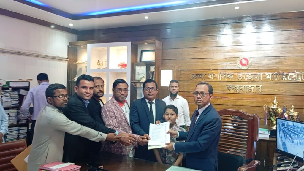 কক্সবাজার-৪ আসনে এনডিএম প্রার্থী হিসেবে এডভোকেট সাইফুদ্দিন খালেদের মনোনয়ন জমা