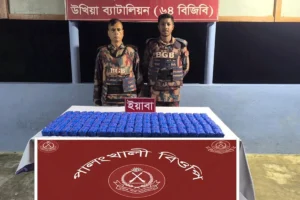 উখিয়া সীমান্তে দুই লাখ ইয়াবা উদ্ধার