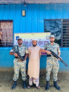 উনচিপ্রাং ক্যাম্পে প্রতারণা মামলার এজাহারনামীয় রোহিঙ্গা আসামি গ্রেপ্তার