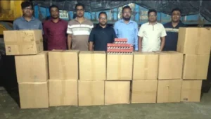 কক্সবাজারে নকল ব্যান্ডরোলের ৪ লাখ ৬১ হাজার সিগারেট জব্দ, বাজারমূল্য প্রায় ২৮ লাখ টাকা